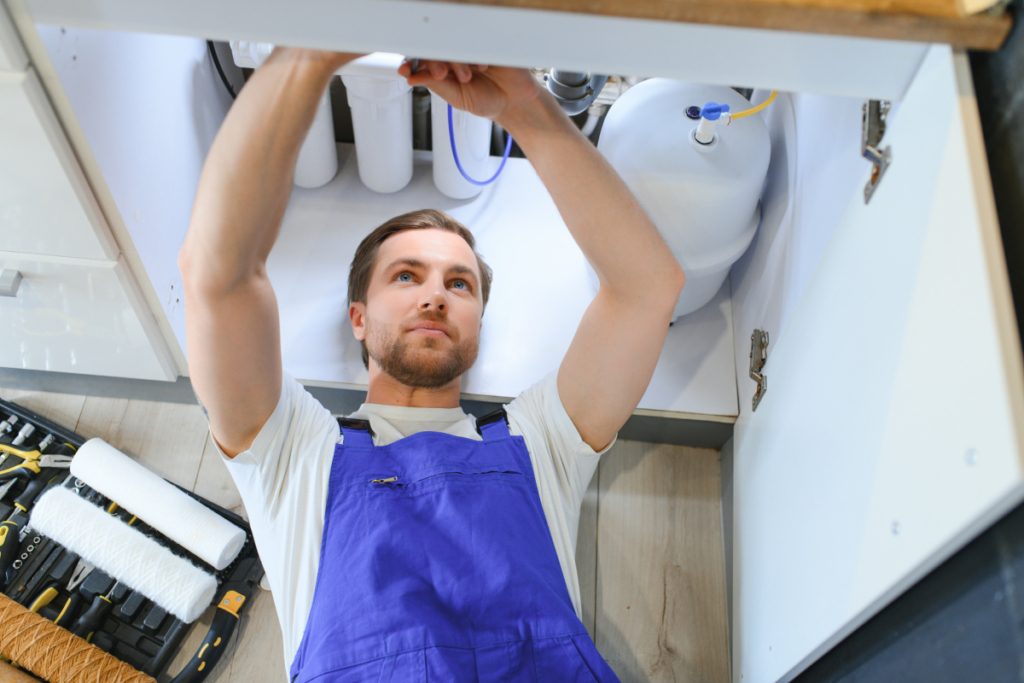 plumber install water softner atlanta ga